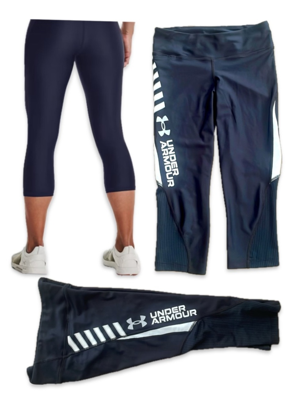Under Armour HeatGear Compressor High Rise Pocket Capri Leggings